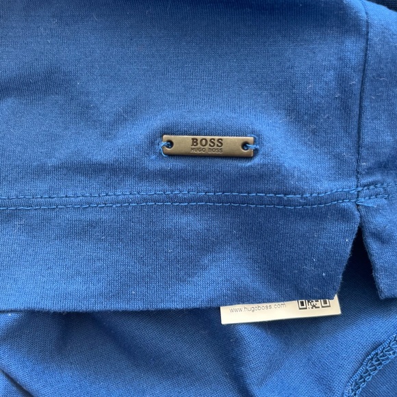 SLIM-FIT POLO SHIRT IN TWO-TONE MERCERIZED COTTON - Picture 7 of 8